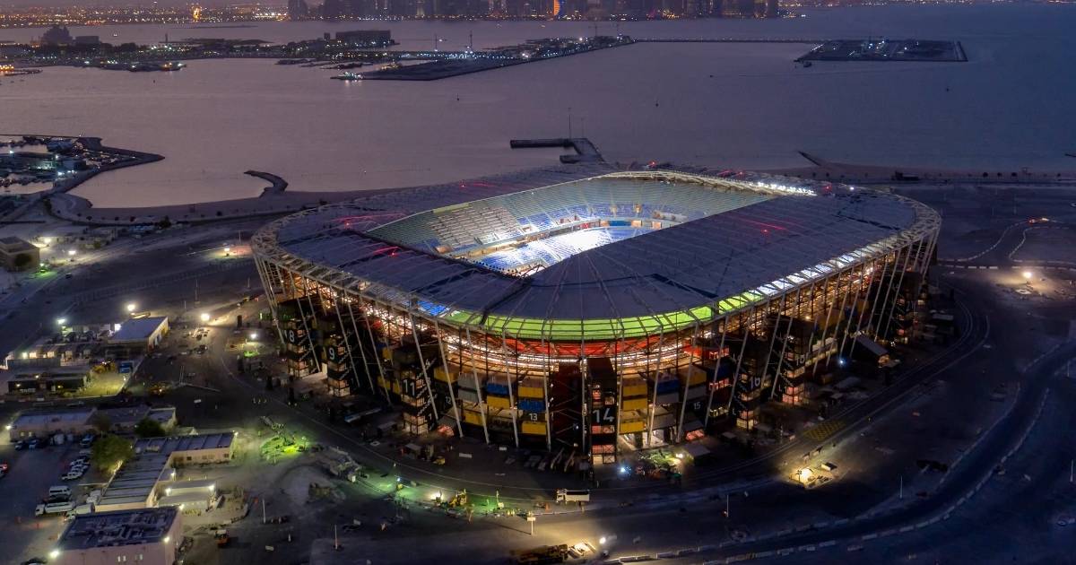 FIFA World Cup Qatar’s Stadium 974 built using as many recycled shipping containers - 7923